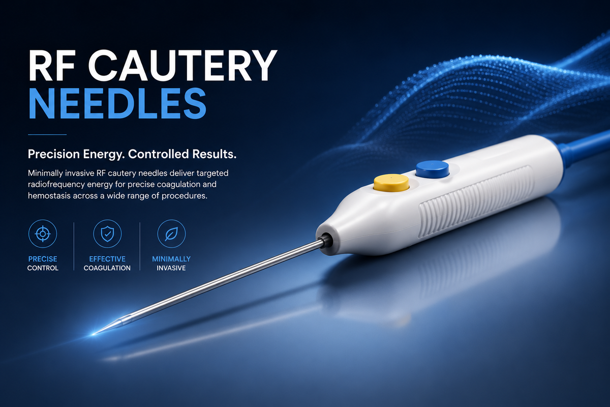 RF Cautery Needles | 16 Needle Attachments | 4.2 MhZ RF Cautery