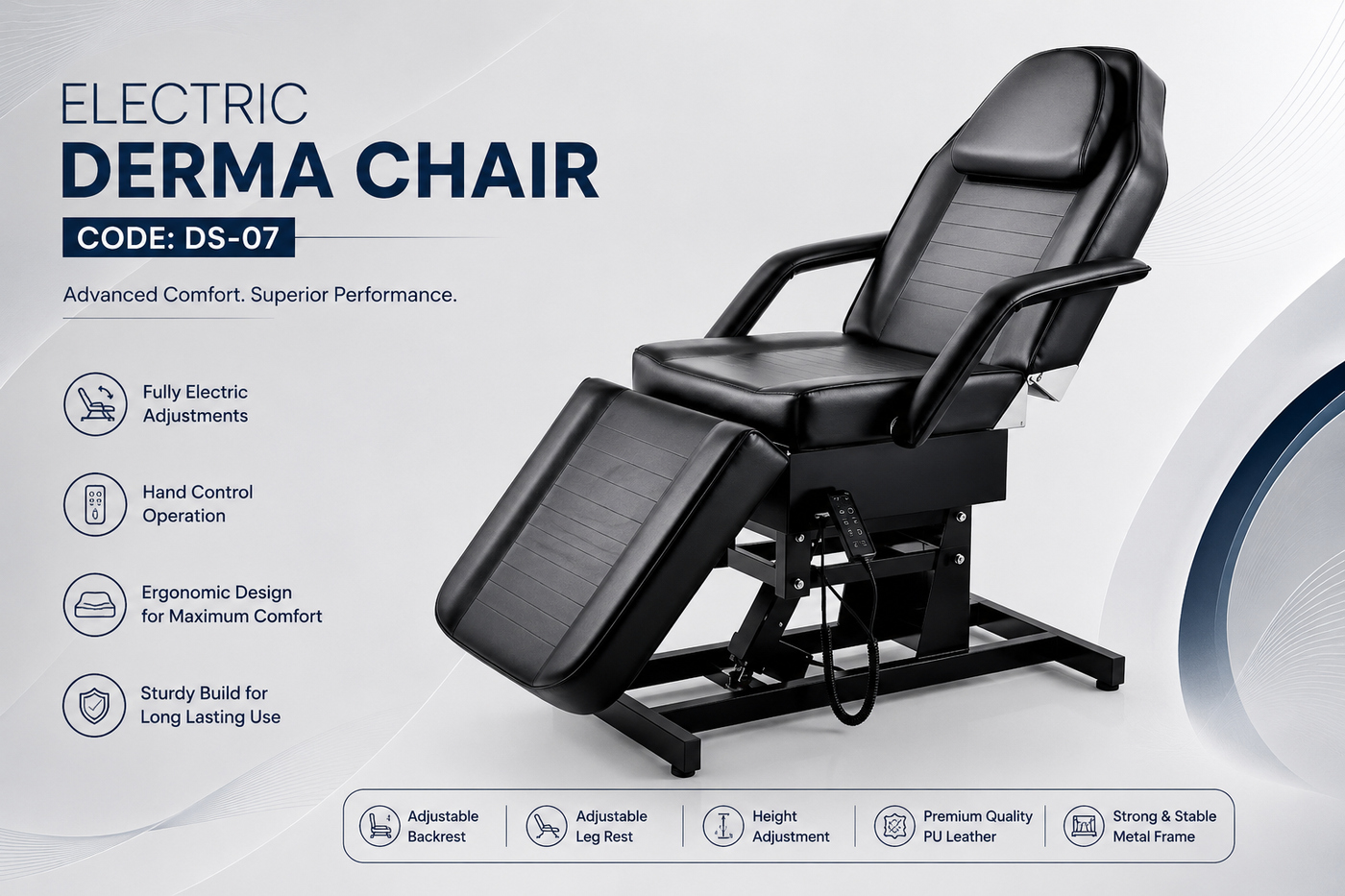 ELECTRIC DERMA CHAIR  (DS-07)