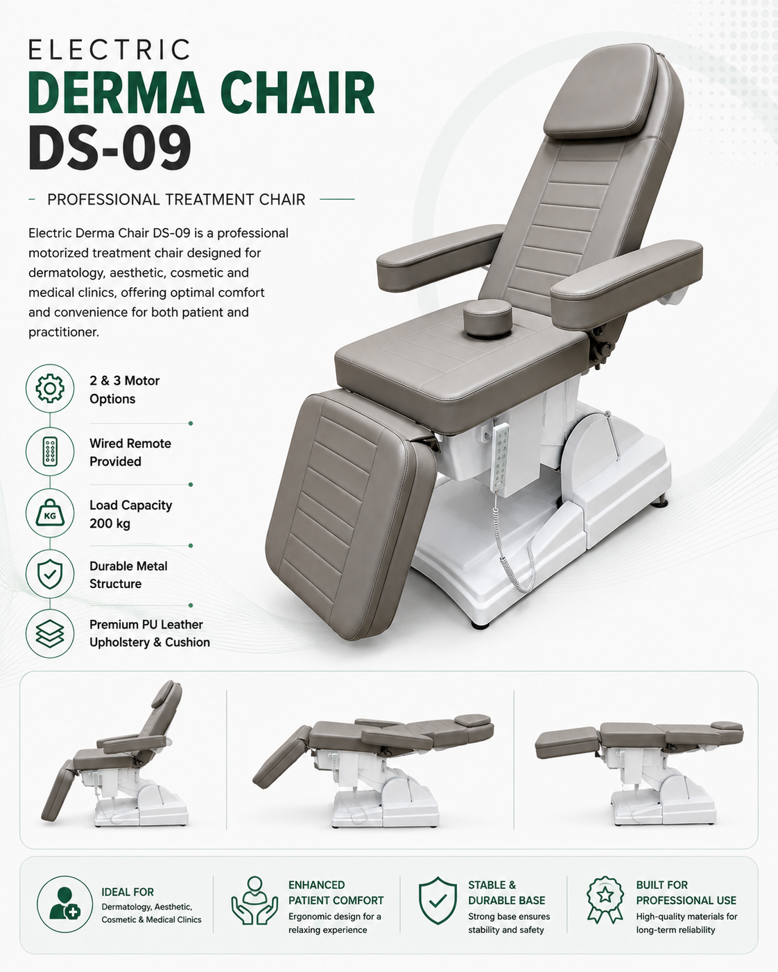 Electric Derma Chair (DS-09)