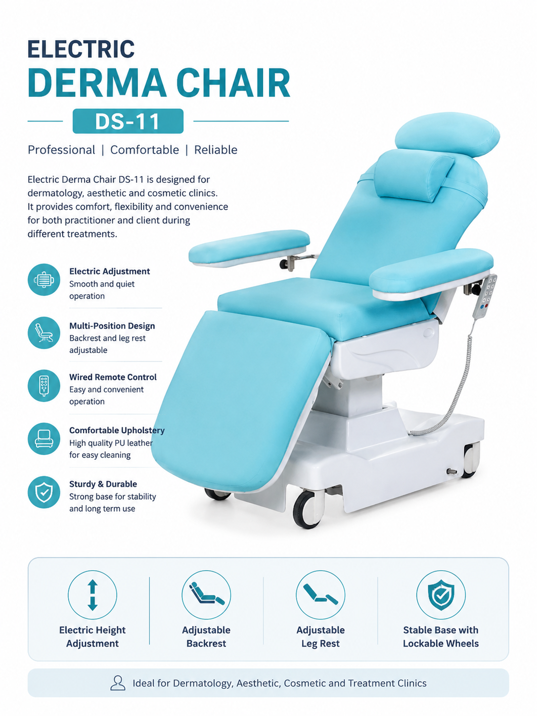 Electric Derma Chair DS-11