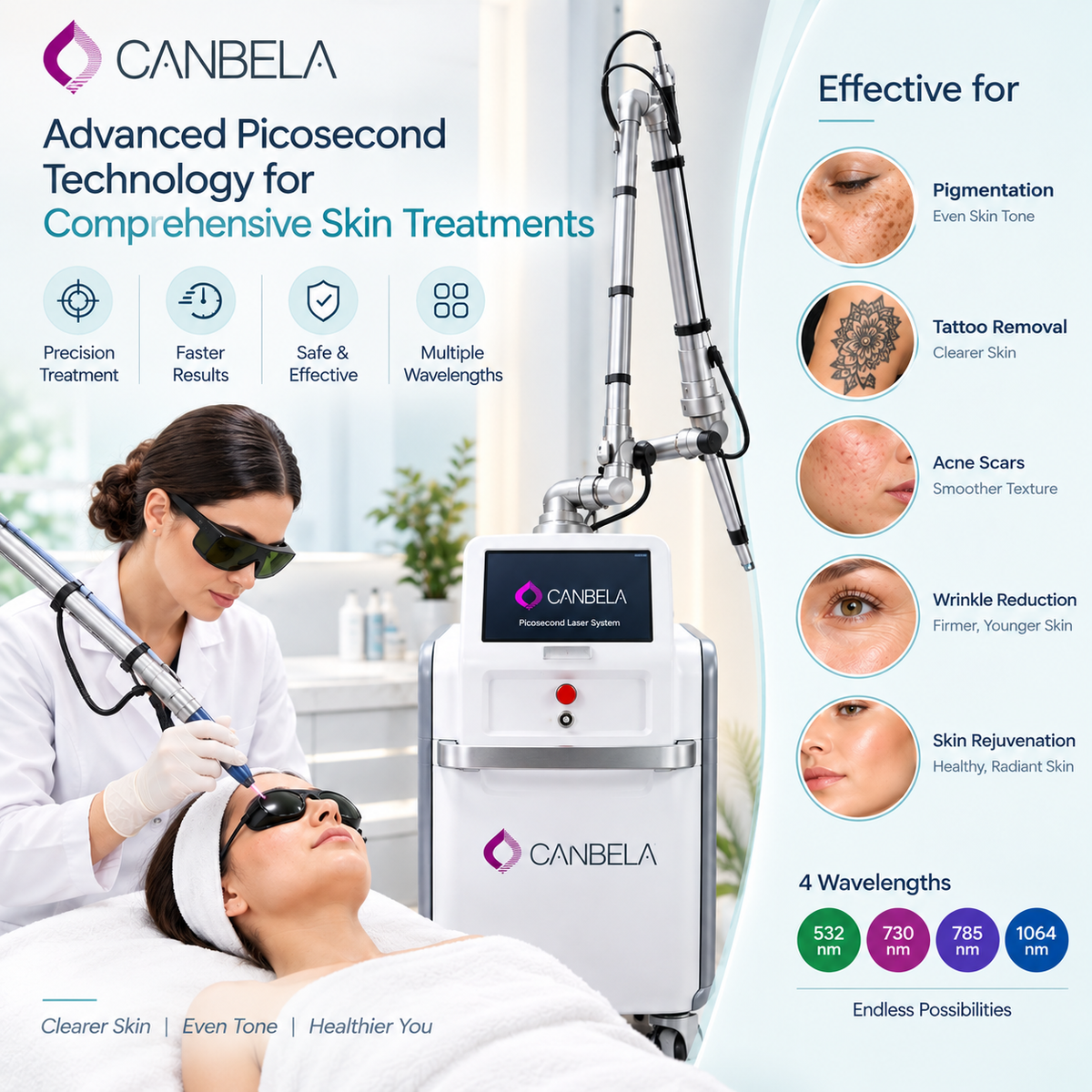 Advanced Picosecond Technology for Modern Clinics