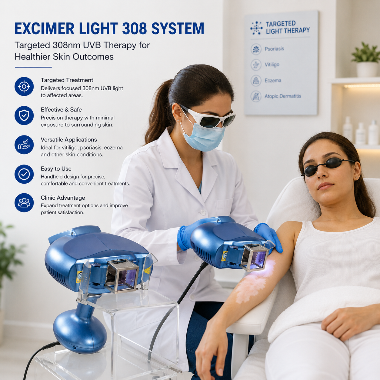 Add Targeted 308 nm Therapy to Your Clinic