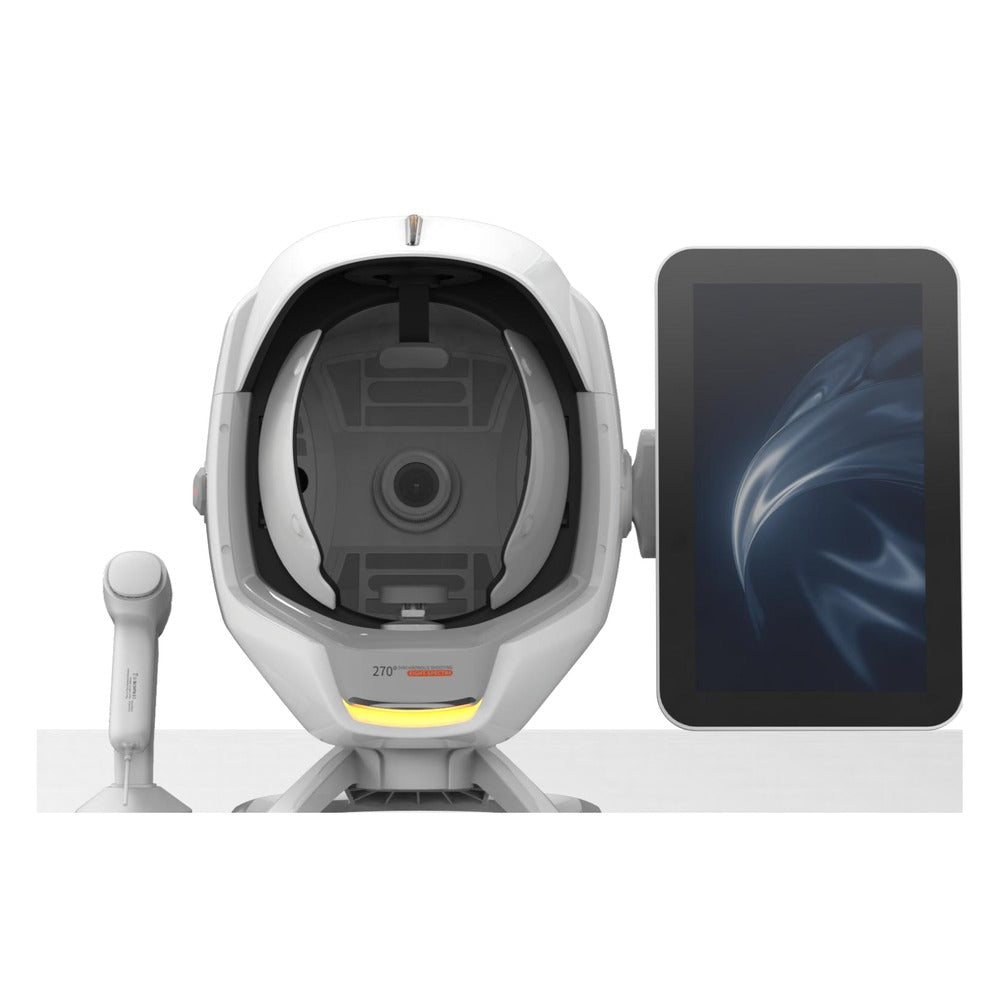 K55 AI Skin Analyser with 8-Spectrum Imaging and Handheld Microscope