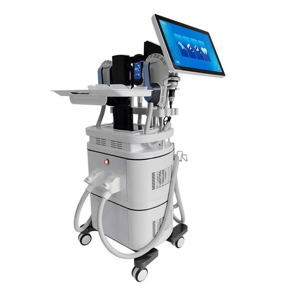 4-in-1 Body Contouring Machine: 360 Cryolipolysis + EMS + 40K Cavitation + RF (18.5 inch screen)