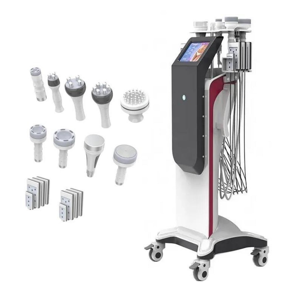 AS85 10 in 1 Body Sculpting Machine, Cavitation 40K/80K + Vacuum RF + Lipo Laser, 800 W