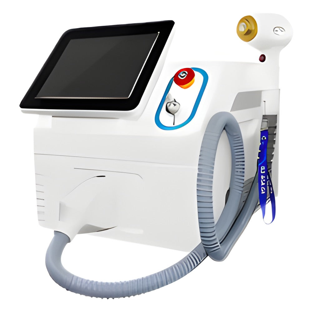 Portable Diode Laser Hair Removal Machine, White