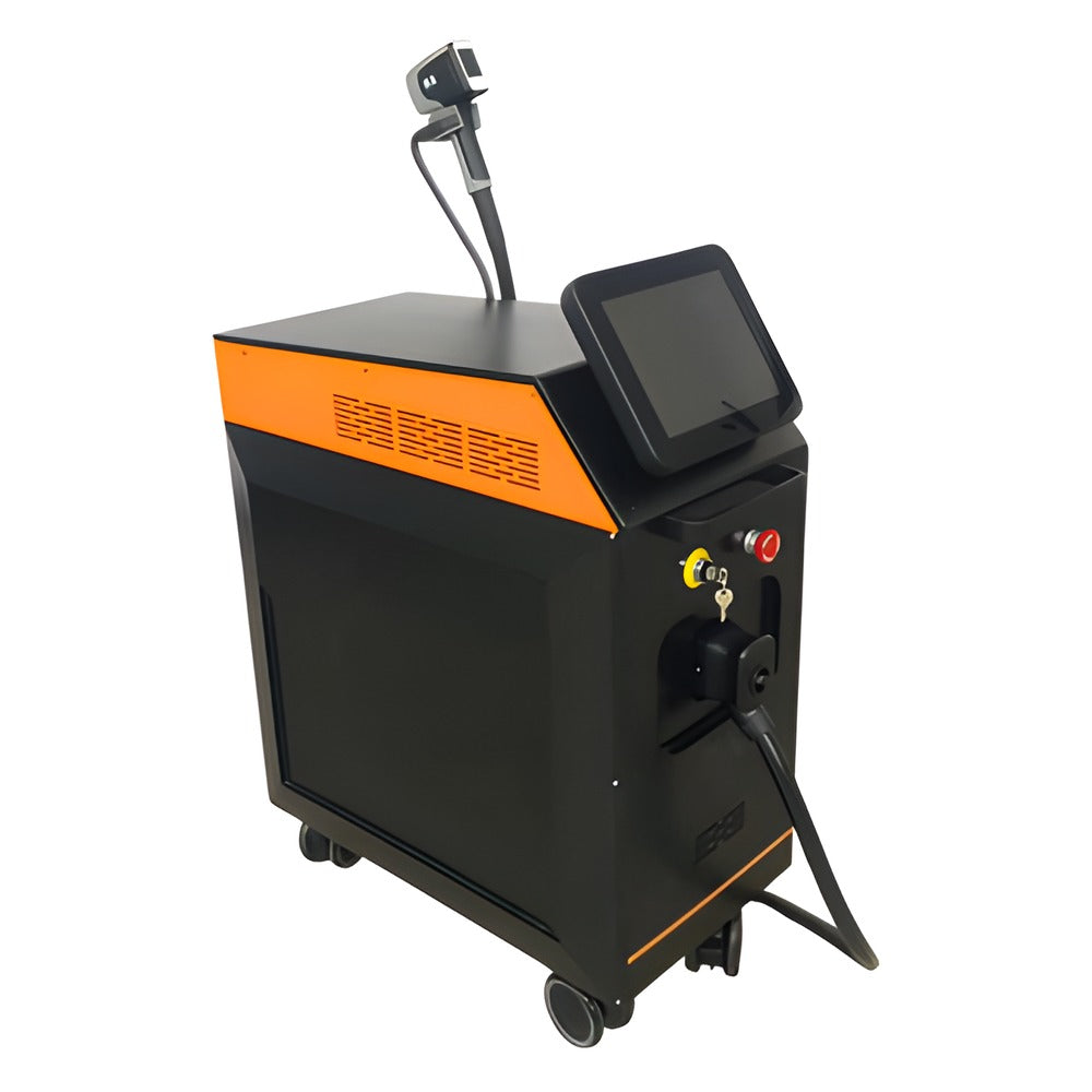 Diode Laser Hair Removal Machine, Black and Orange
