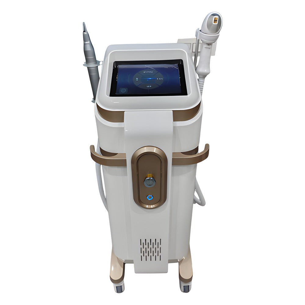 Diode Laser and Picosecond Machine, White with Gold Trim