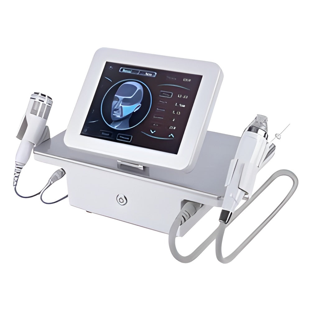 2 in 1 Microneedle RF Machine, Face and Body Handles