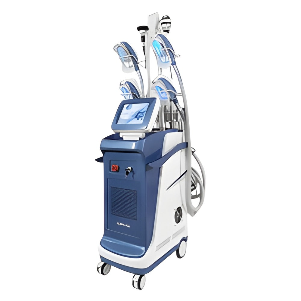 Vertical 360 Degree Cryolipolysis Machine, Blue