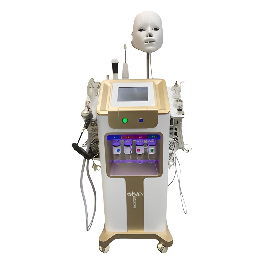 14 in 1 Hydra Facial Machine with LED Mask and Diamond Dermabrasion