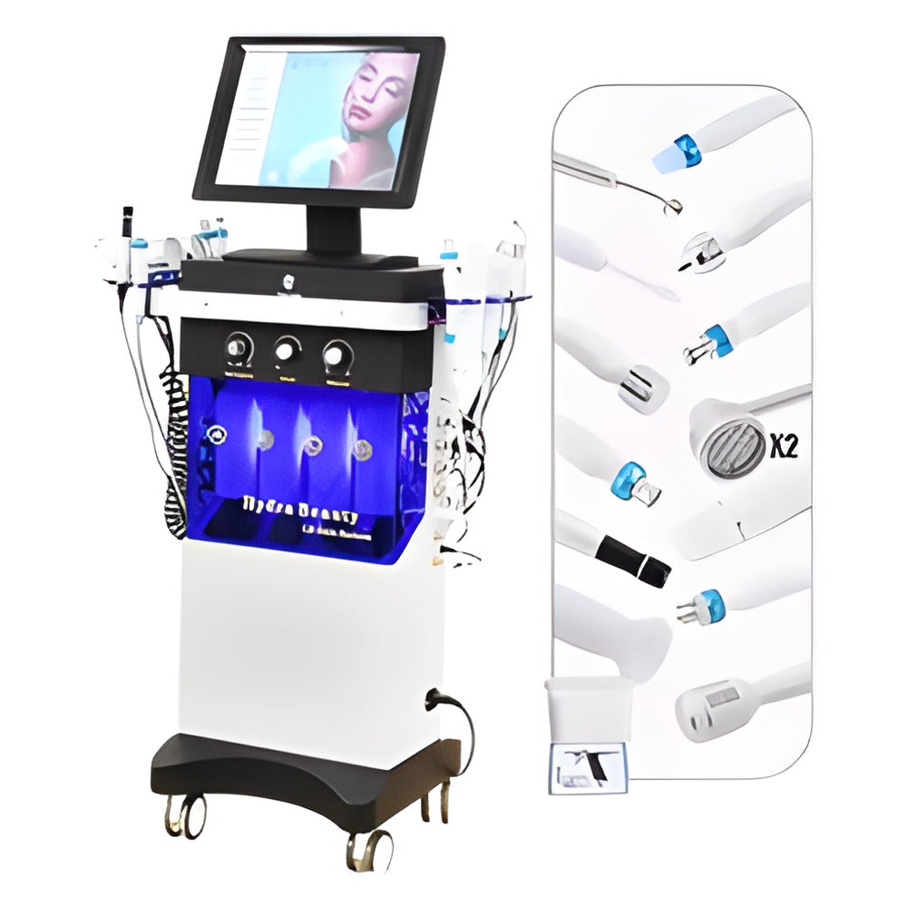 14 in 1 Hydra Facial Machine, Metal Body
