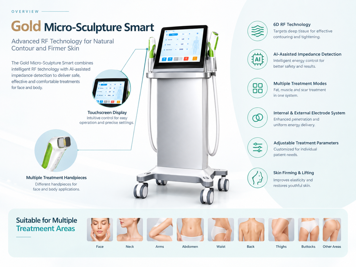 Gold Micro-Sculpture Smart System
